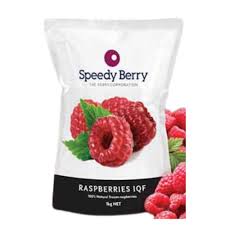 [FRRASP1KGFRU] RASPBERRIES FROZEN IQF 1KG SPEEDY BERRY