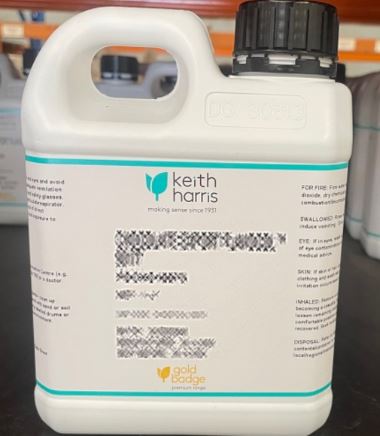 [KHBAN1] G/BADGE BANANA FLAVOCOL 1LT HS790